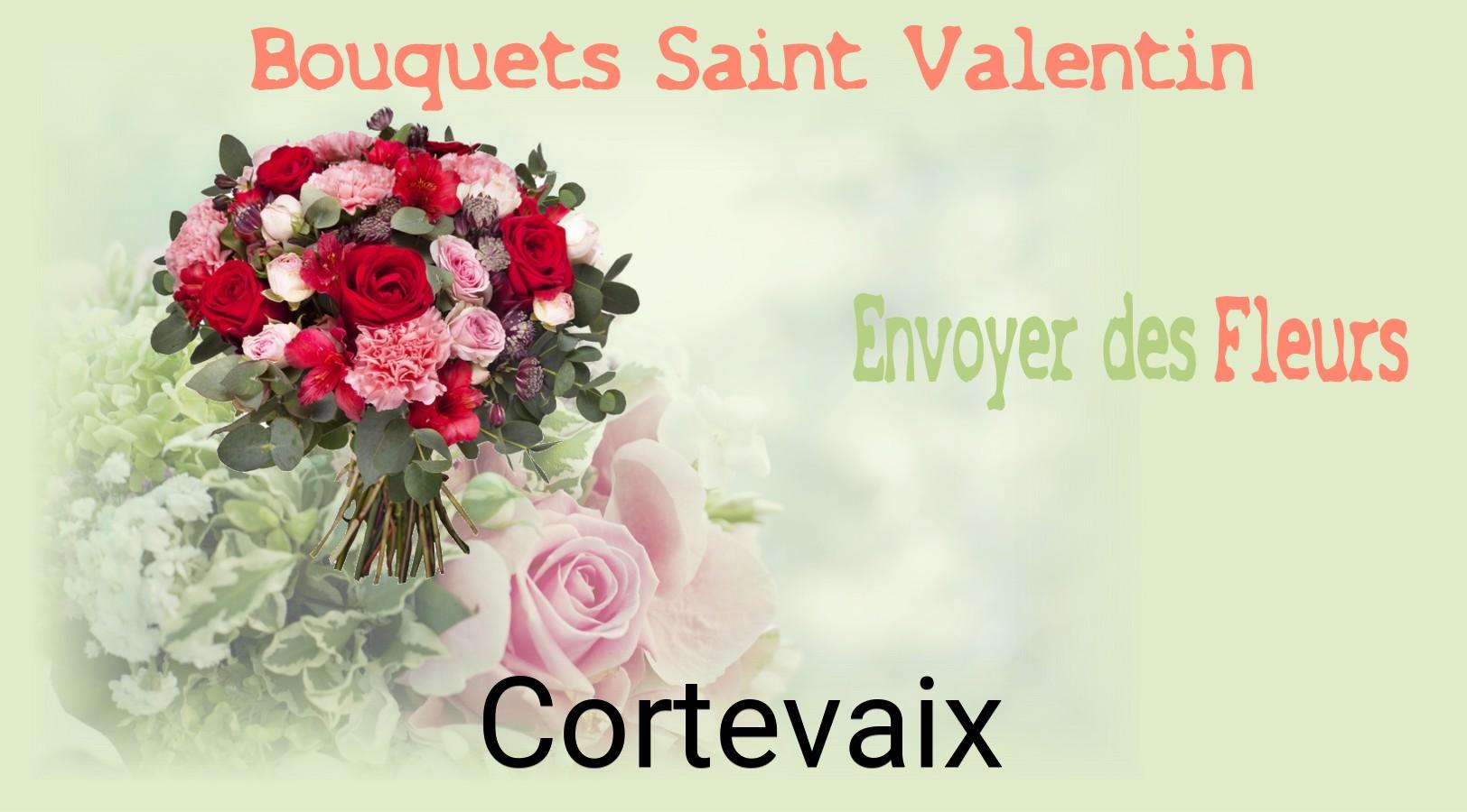 Roses de Saint-Valentin livrées à Cortevaix